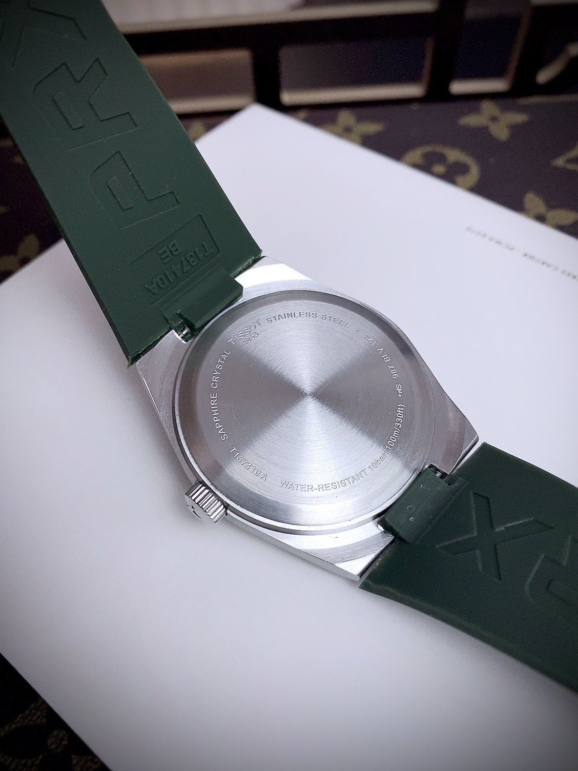 Đồng hồ Tissot PRX Rep cao cấp T80 màu xanh lá cây máy Pin (4) Đồng hồ Tissot PRX Rep cao cấp T80 màu xanh lá cây máy Pin (8)