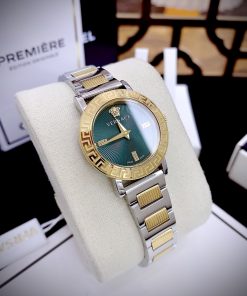 Đồng hồ Versace Petit nữ mặt xanh VE6M00622 Like Auth 28mm