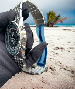 Đồng hồ nam Breitling Navitimer B02 Chronograph mặt đen Fake giá rẻ 45mm