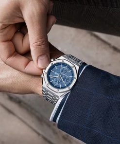 Đồng hồ nam Mark Fairwhale 5860 tiểu Audemars Piguet chính hãng 43mm (1)