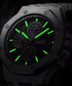 Đồng hồ nam Mark Fairwhale 5860 tiểu Audemars Piguet chính hãng 43mm (1)