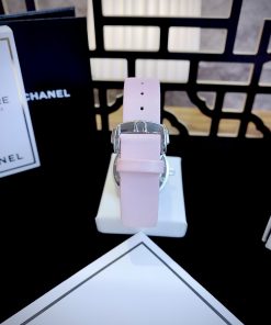 Đồng hồ nữ Omega Ladymatic màu hồng tặng kèm dây da Fake giá rẻ 34mm