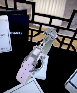 Đồng hồ nữ Omega Ladymatic màu hồng tặng kèm dây da Fake giá rẻ 34mm