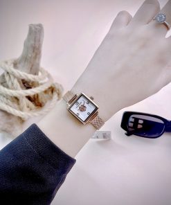 Đồng hồ Coach nữ dây kim loại Coach hoa trà Rep 11 22mm (6)