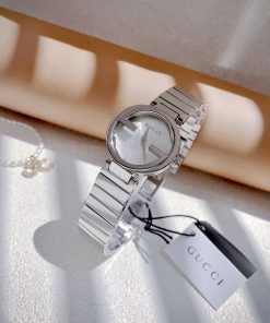 Đồng hồ Gucci nữ dây kim loại sang trọng Rep 11 (1)