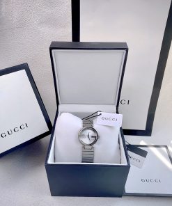 Đồng hồ Gucci nữ dây kim loại sang trọng Rep 11 (1)