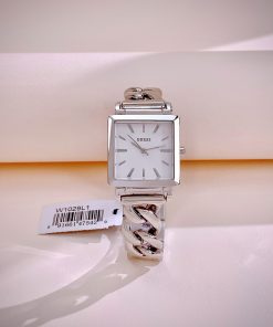 Đồng hồ Guess Chain Bracelet nữ dây kim loại W1030 Like auth (6)