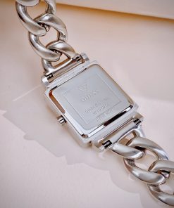 Đồng hồ Guess Chain Bracelet nữ dây kim loại W1030 Like auth (6)