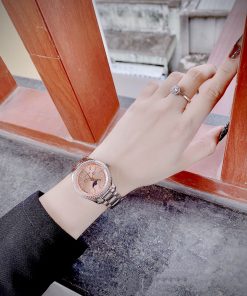 Đồng hồ Longines Master L2.503.0.57 nữ cọc số đính đá Rep 11 34mm (1)