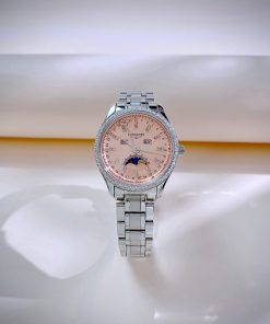 Đồng hồ Longines Master L2.503.0.57 nữ cọc số đính đá Rep 11 34mm (1)