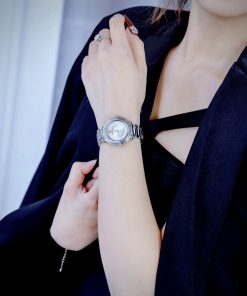 Đồng hồ Versace Greca twist nữ dây kim loại like auth