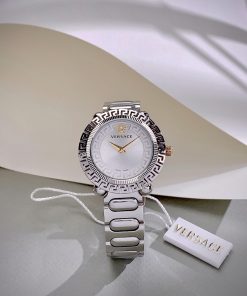 Đồng hồ Versace Greca twist nữ dây kim loại like auth