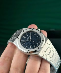 Đồng hồ Audemars Piguet Rep 11 Royal Oak 15202ST Jumbo mặt xanh dương ZF 39mm (7)