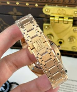 Đồng hồ Audemars Piguet Replica Royal Oak 16202OR Jumbo nhà máy ZF 39mm (1)