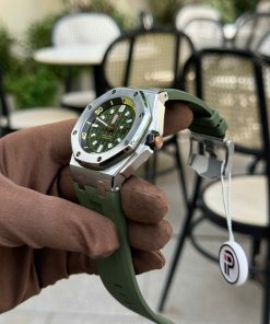 Đồng hồ Audemars Piguet Royal Oak 15720ST màu xanh lá cây IP Factory 42mm (1)