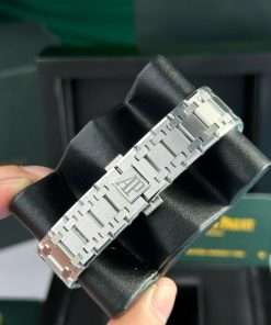 Đồng hồ Audemars Piguet Rep 11 Royal Oak 15202ST Jumbo mặt xanh dương ZF 39mm (7)