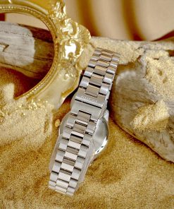 Đồng hồ Gucci nữ dây kim loại mặt trắng demi Like Auth 29mm