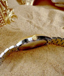 Đồng hồ Gucci nữ dây kim loại mặt trắng demi Like Auth 29mm