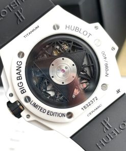 Đồng hồ Hublot Big Bang Sang Bleu ll vỏ gốm trắng Rep 11 cao cấp 45mm (2)