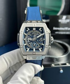 Đồng hồ Hublot Spirit Of Big Bang Titanium Blue chế tác nhà máy MS 45mm (1)