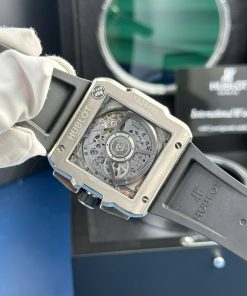 Đồng hồ Hublot Square Bang Unico Titanium Rep 11 cao cấp nhất BBF 42mm (1)