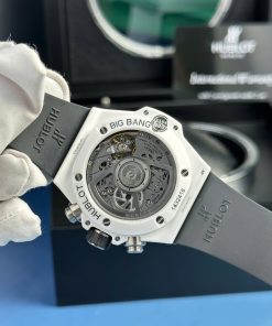 Đồng hồ Hublot nam Rep 11 Big Bang Unico White Ceramic nhà máy BBF 42mm (1)