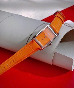 Đồng hồ Longines DolceVita L5.512.4.91.2 nữ mặt hình chữ nhật Like Auth 23mm