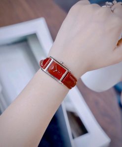 Đồng hồ Longines DolceVita L5.512.4.91.2 nữ mặt hình chữ nhật Fake cao cấp 23mm