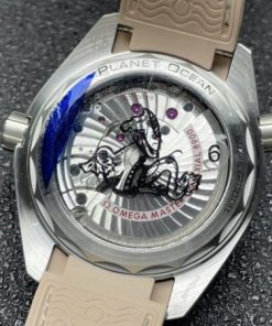 Đồng hồ Omega Planet Ocean 600M Replica 11 Màu Hồng Nhà Máy VS 43 (2)
