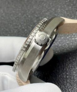 Đồng hồ Omega Planet Ocean 600M Replica 11 Màu Hồng Nhà Máy VS 43 (2)