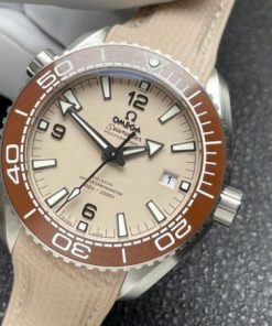 Đồng hồ Omega Planet Ocean 600M Replica 11 Màu Hồng Nhà Máy VS 43 (2)