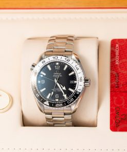 Đồng hồ Omega Seamaster Planet Ocean 600m GMT nam dây kim loại Rep 11 cao cấp 43 (2)
