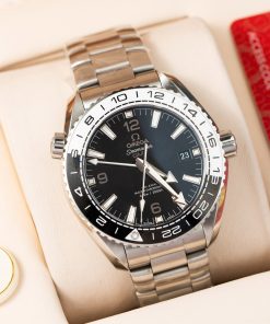 Đồng hồ Omega Seamaster Planet Ocean 600m GMT nam dây kim loại Rep 11 cao cấp 43 (2)