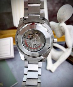 Đồng hồ Omega aqua terra chronoeter summer cọc số dạ quang fake 11 41mm (1)