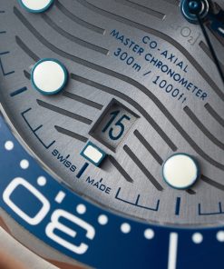 Đồng hồ Rep 11 Omega Seamaster Diver 300m mặt xám máy cơ Automatic 42mm (2)