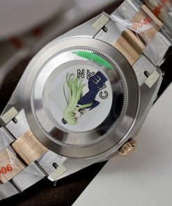 Đồng hồ Rolex Date Just 3235 Clean giá rẻ mặt chocolate Fake cao cấp 41mm (18)