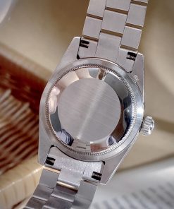 Đồng hồ Rolex Datejust nữ mặt xanh băng cọc số đính đá Fake cao cấp 32mm