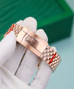 Đồng hồ Rolex Rep 11 Sky Dweller dây Jubilee mặt số xám 42mm (9)