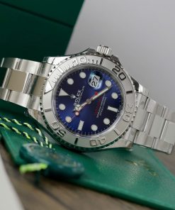 Đồng hồ Rolex Rep 11 cao cấp nhất nhà máy VS Yacht Master mặt xanh 40mm (1)