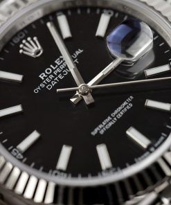 Đồng hồ Rolex nam Rep 11 DateJust 3235 Clean cọc số dạ quang 41mm