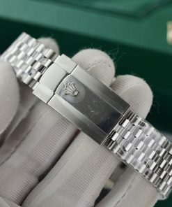 Đồng hồ Rolex nam Rep 11 DateJust 3235 Clean cọc số dạ quang 41mm