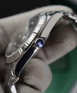 Đồng hồ Rolex nam Rep 11 DateJust 3235 Clean cọc số đính đá 41mm (4)