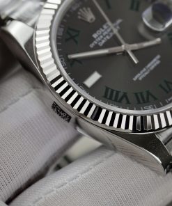 Đồng hồ Rolex nam Rep 11 DateJust 3235 Clean mặt Wimbledon 41mm (2)