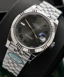 Đồng hồ Rolex nam Rep 11 DateJust 3235 Clean mặt Wimbledon 41mm (2)
