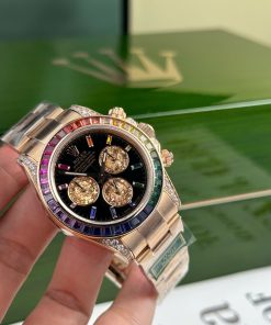 Đồng hồ Rolex nam Rep 11 Daytona Rainbow cao cấp nhất nhà máy King 40mm (1)