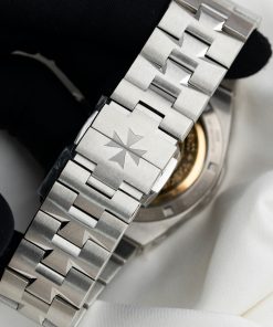 Đồng Hồ Vacheron Constantin Rep 11 Overseas mặt xanh nhà máy PPF 41mm (10)