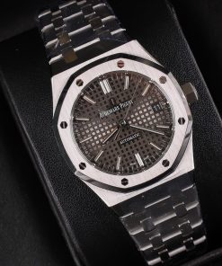 Đồng hồ Audemars Piget Royal Oak Rep 11 mặt xám nhà máy APS 37mm (4)