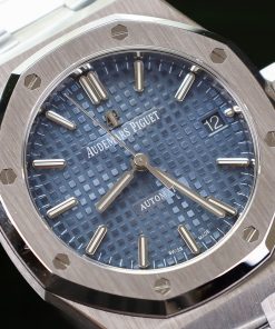 Đồng hồ Audemars Piget Royal Oak Rep 11 mặt xanh dương nhà máy APS 37mm (5)