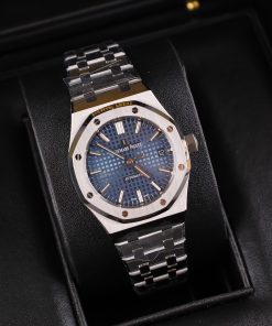 Đồng hồ Audemars Piget Royal Oak Rep 11 mặt xanh dương nhà máy APS 37mm (5)