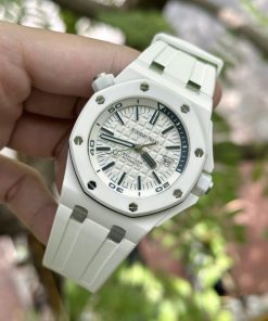 Đồng hồ Audemars Piguet Royal Oak Offshore 15707CB vỏ gốm trắng nhà máy APS 42mm (2)